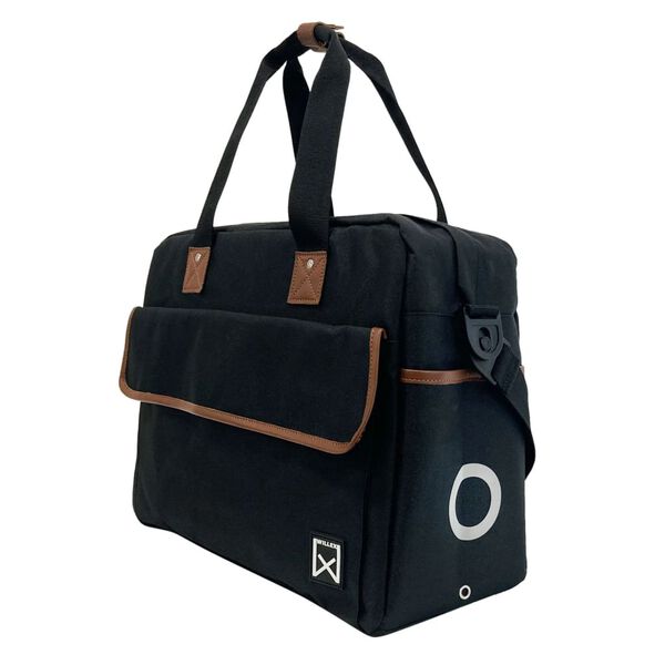Willex Fahrradtasche 19 L Schwarz und Braun