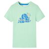 vidaXL Kinder-T-Shirt Hellgr&uuml;n 128