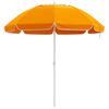 vidaXL Gartensonnenschirm 160 cm 170T Polyester Orange