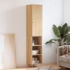 vidaXL Highboard Sonoma-Eiche 34,5x34x180 cm Holzwerkstoff