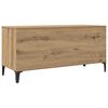 vidaXL Plattenschrank Artisan-Eiche 100x38x48 cm Holzwerkstoff