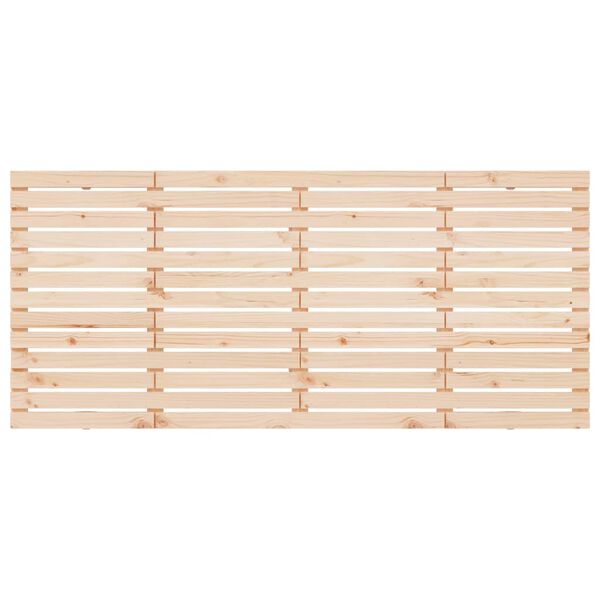 vidaXL Wand-Kopfteil 186x3x91,5 cm Massivholz Kiefer