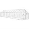 vidaXL Voliere Silbern 1,79x10x1,85 m Aluminium