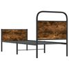 vidaXL Bettgestell ohne Matratze 75x190 cm Sonoma-Eiche Holzwerkstoff