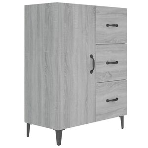 vidaXL Sideboard Grau Sonoma 69,5x34x90 cm Holzwerkstoff