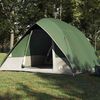 vidaXL Campingzelt mit Dach mit Speicher Gr&uuml;n 320 x 275 x 190 cm Taft