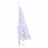 vidaXL K&uuml;nstlicher Weihnachtsbaum Wei&szlig; 150 cm PVC und Stahl
