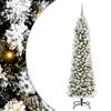 vidaXL K&uuml;nstlicher Weihnachtsbaum Wei&szlig; 210 cm