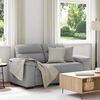 vidaXL 2-Sitzer-Sofa Wolkengrau 120 cm Stoff