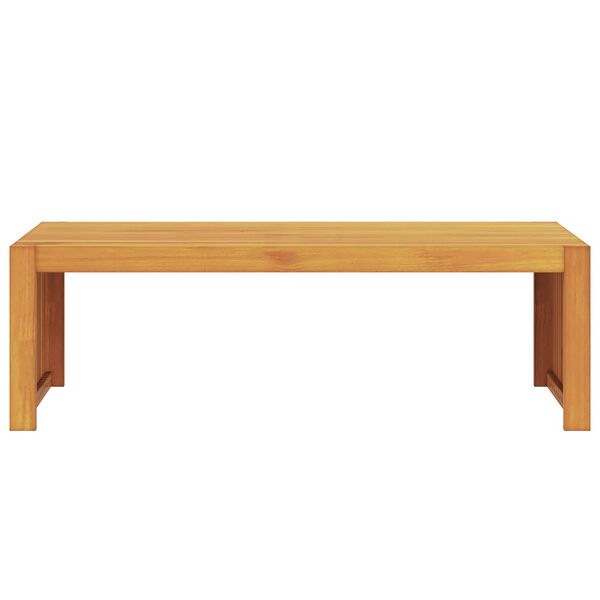 vidaXL Beistelltisch Braun 110 x 55 x 35 cm Massivholz Akazie