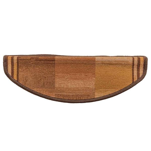 vidaXL Stufenmatten Selbstklebend 10 Stk. 65x21x4 cm Braun