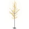 vidaXL LED-Baum mit Kirschbl&uuml;ten Warmwei&szlig; 672 LEDs 400 cm