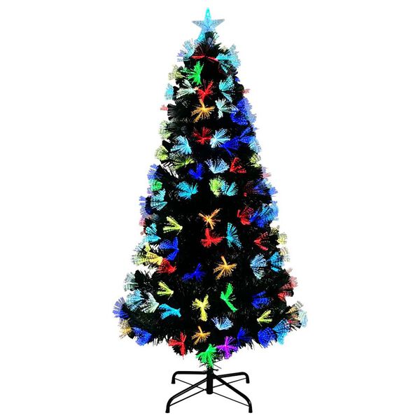 vidaXL Künstlicher Weihnachtsbaum Grün 150 cm PVC