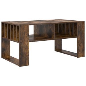 vidaXL Couchtisch Ger&auml;ucherte Eiche 92 x 49,5 x 45 cm Holzwerkstoff