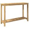vidaXL Gartenkonsole Tisch Wei&szlig; gewaschen 108,5 x 35 x 75 cm