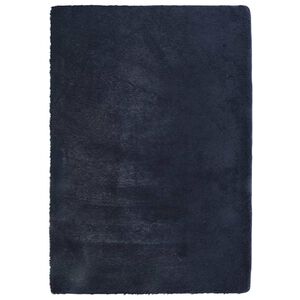vidaXL Teppich Shaggy Hochflor NAVARRA Marineblau 120x170 cm Polyester
