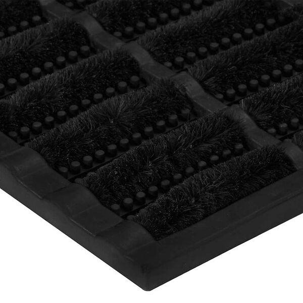 vidaXL Fu&szlig;matte Rechteckig 45x75 cm Gummi und Kokosfaser