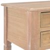 vidaXL Schreibtisch Braun 109,5 x 45 x 77,5 cm Holz