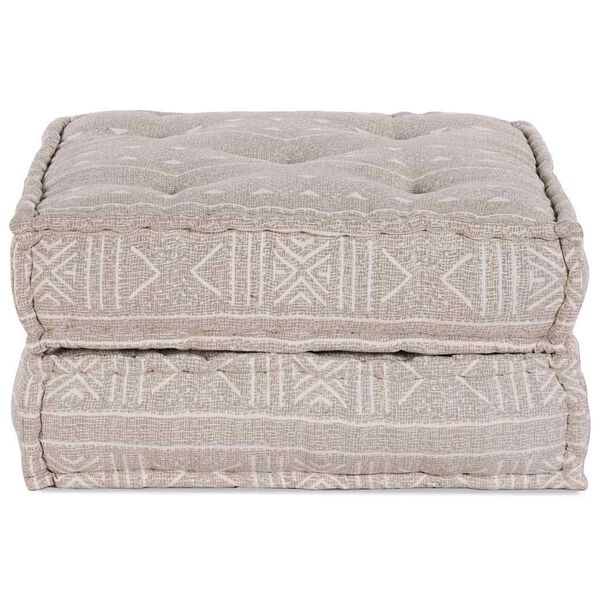 vidaXL Modulares Sofa Hellbraun 70 x 70 x 36 cm Stoff