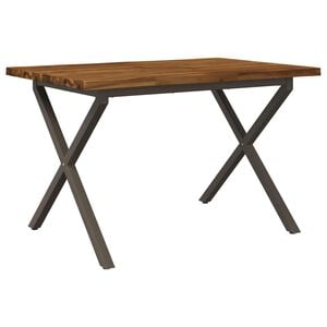 vidaXL Live Edge Esstisch 90 x 55 x 75 cm Massivholz Akazie