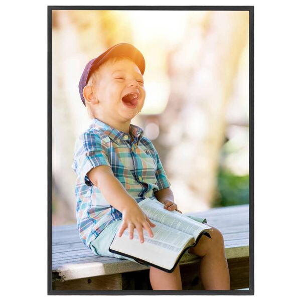 vidaXL Bilderrahmen Collage 3 Stk. f&uuml;r Tisch Schwarz 18x24 cm MDF