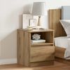 vidaXL Nachttisch Artisan-Eiche 40x40x50 cm Holzwerkstoff