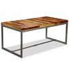 vidaXL Esstisch Massivholz Akazie und Stahl 180 cm
