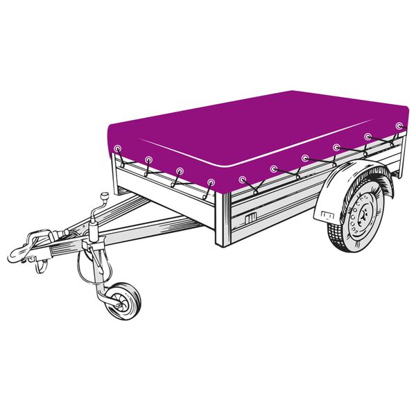 vidaXL Anh&auml;ngernetz HDPE 2,5x4 m Schwarz