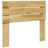 vidaXL Kopfteil 80 cm Massivholz Eiche