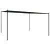 vidaXL Pavillon 4 x 3,98 x 2,67 m Gr&uuml;n Polyester und Stahl