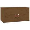 vidaXL Wandschrank Honigbraun 60x30x30 cm Massivholz Kiefer
