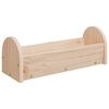 vidaXL Heuraufe f&uuml;r Kaninchen 28x10x10 cm Massivholz Tanne
