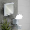 HI LED-Solar-Gartenleuchte mit Bewegungsmelder Kunststoff