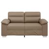 vidaXL 2-Sitzer-Sofa Cappuccino 160x81x84 cm Kunstleder