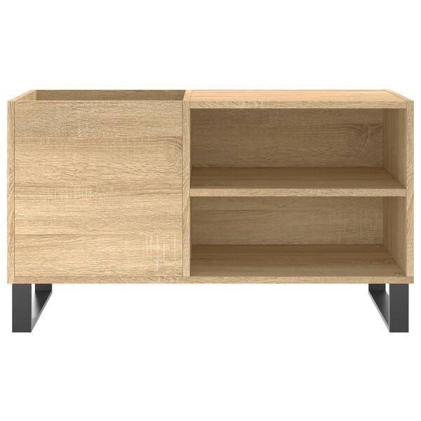 vidaXL Plattenschrank Sonoma-Eiche 85x38x48 cm Holzwerkstoff