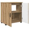 vidaXL Badezimmerschrank mit Speicher Artisan-Eiche 61 x 35 x 64 cm