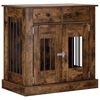 vidaXL Hundek&auml;figm&ouml;bel R&auml;uchereiche 80 x 47,5 x 80 cm Holzwerkstoff