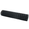 vidaXL Eurozaun Grau 1 x 25 m PVC-beschichtetes Eisen