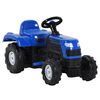 vidaXL Trettraktor f&uuml;r Kinder Blau