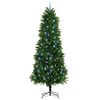 vidaXL Weihnachtsbaum mit 300 LEDs mit St&auml;nder Gr&uuml;n 240 cm PE