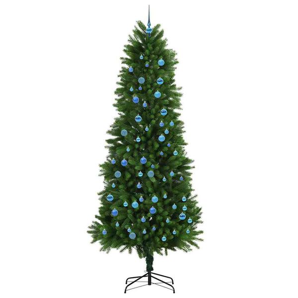 vidaXL Weihnachtsbaum mit 300 LEDs mit St&auml;nder Gr&uuml;n 240 cm PE