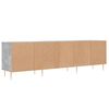 vidaXL TV-Schrank Betongrau 150x30x44,5 cm Holzwerkstoff