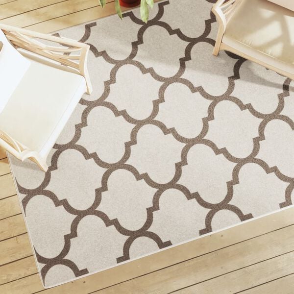 vidaXL Indoor & Outdoor Teppich Mehrfarbig 160x230 cm