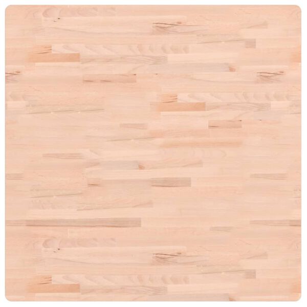vidaXL Tischplatte 90x90x4 cm Quadratisch Massivholz Buche