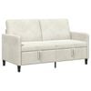 vidaXL Sofa mit Stauraum Creme 152 x 78 x 87 cm Polyester