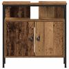 vidaXL Waschbeckenunterschrank Altholz-Optik 60x30x60 cm Holzwerkstoff