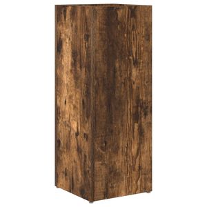 vidaXL Sonnenschirmhalter R&auml;uchereiche 25 x 24,5 x 64 cm Holzwerkstoff