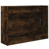 vidaXL Schuhschrank R&auml;uchereiche 80x21x57 cm Holzwerkstoff