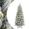 vidaXL K&uuml;nstlicher Weihnachtsbaum Wei&szlig; 150 cm