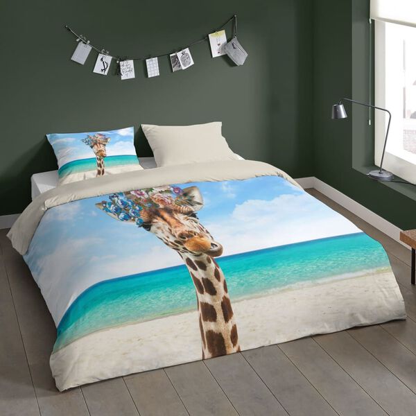 Pure Bettwäsche-Set COOL GIRAFFE 240x200/220 cm